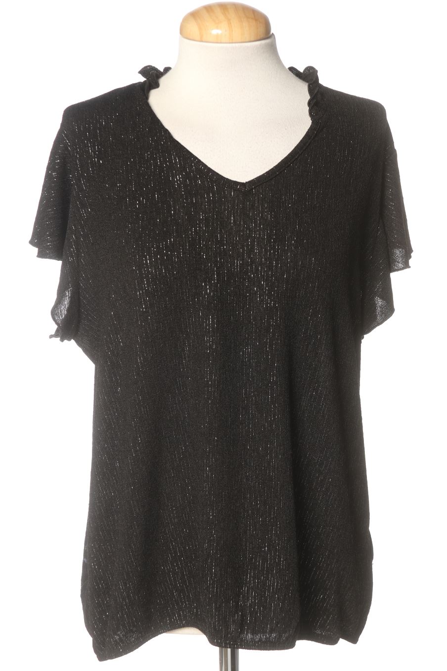 Top de PERCENTIL de la talla XL, de color negro