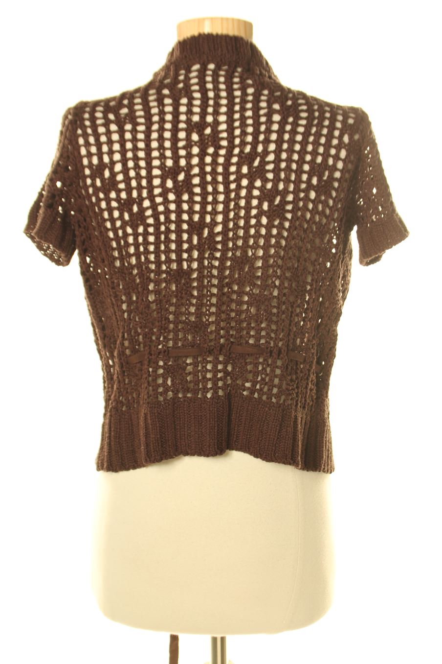 Gilet Cache cache de la taille XS, de couleur marron