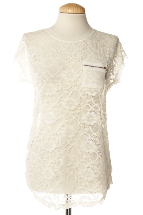 Blusa de manga corta
