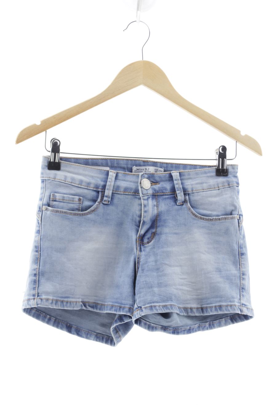 Shorts Miss RJ de la taille 36, de couleur bleu de denim