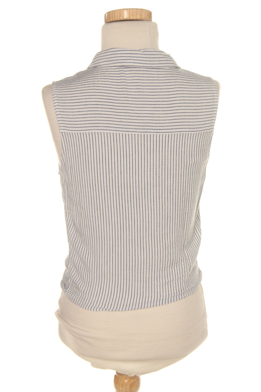 Ärmelloses Hemd von Bershka Größe XS, Farbe Gestreift, für