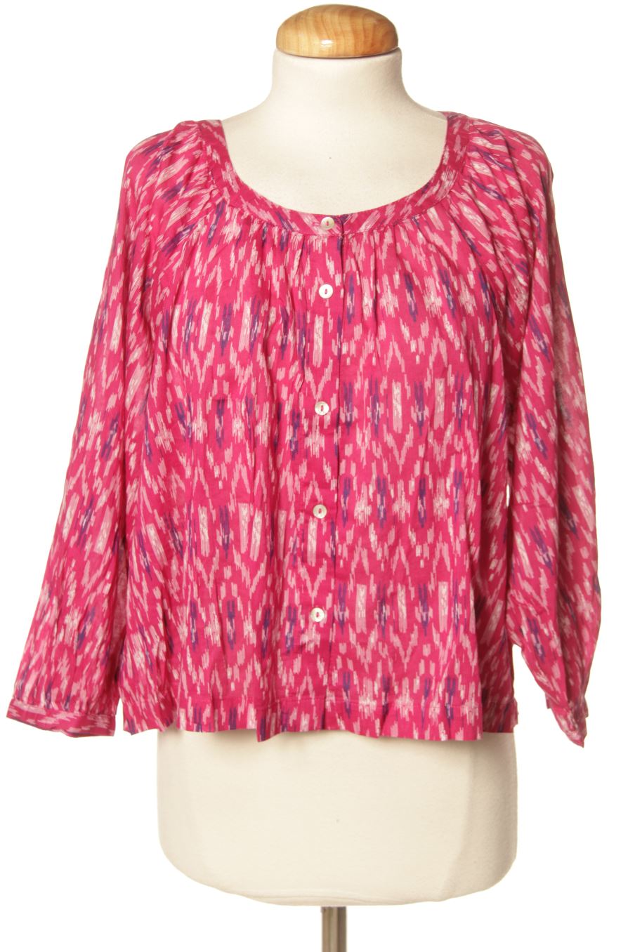 Blouse à manches longues Mango de la taille XS, de couleur rouge