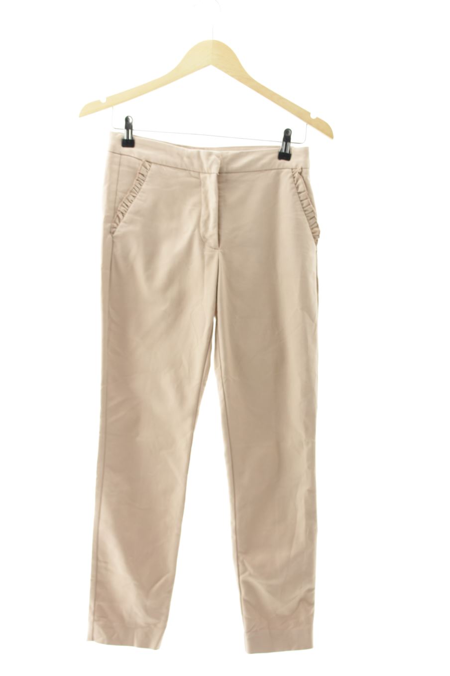 Pantalon Zara de la taille S, de couleur rose