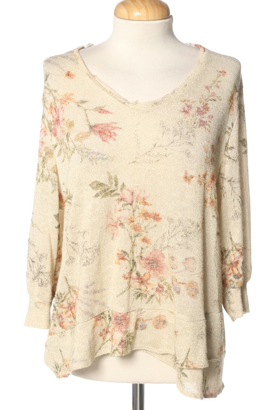 Jersey de Pilar prieto de la talla M, de color flores