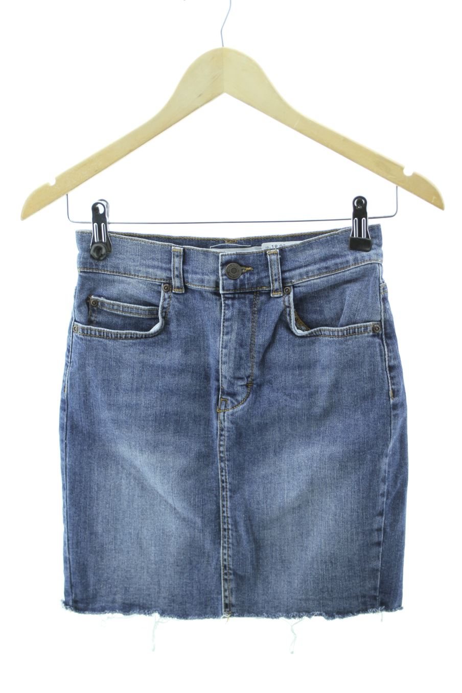 Jupe Pull & Bear de la taille S, de couleur bleu de denim