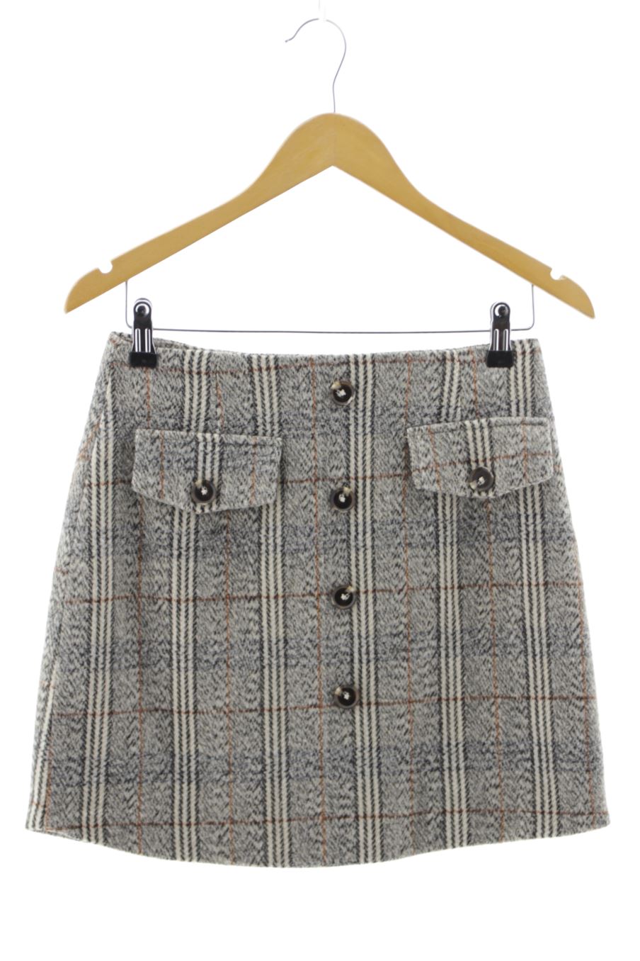 Falda de OUTFITBOOK de la talla M, de color gris