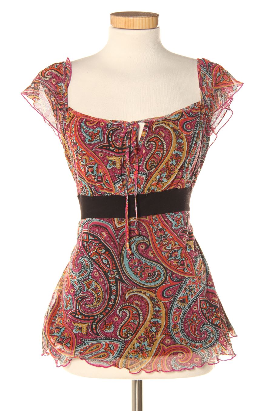 Blusa de manga corta de Clockhouse (C&A) de la talla M, de color estampado