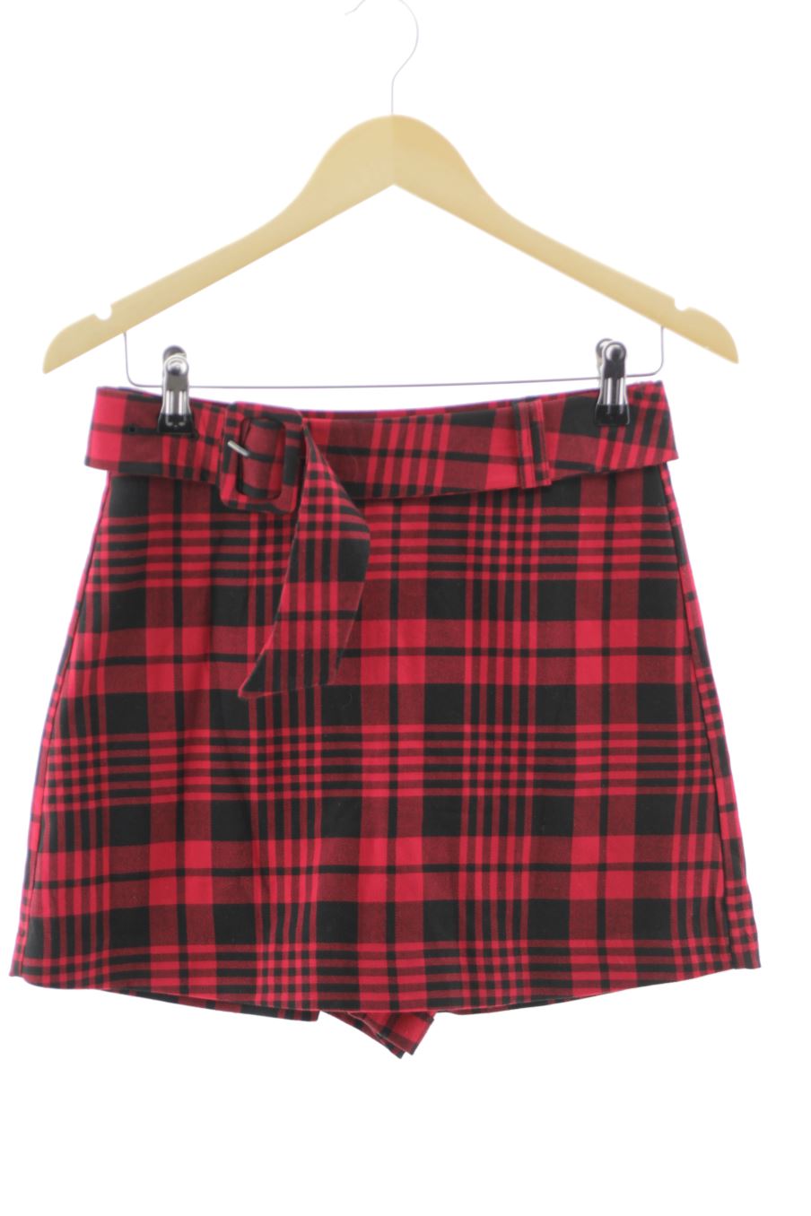 Shorts Stradivarius de la taille 36, de couleur carreaux