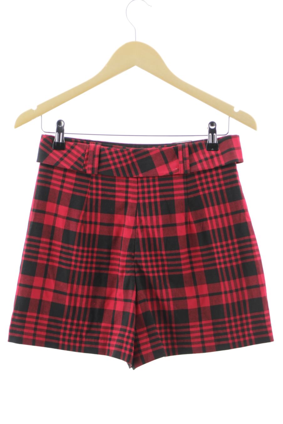 Shorts Stradivarius de la taille 36, de couleur carreaux