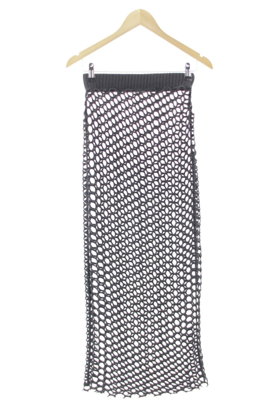 Faldas de Zara de la talla S, de color negro