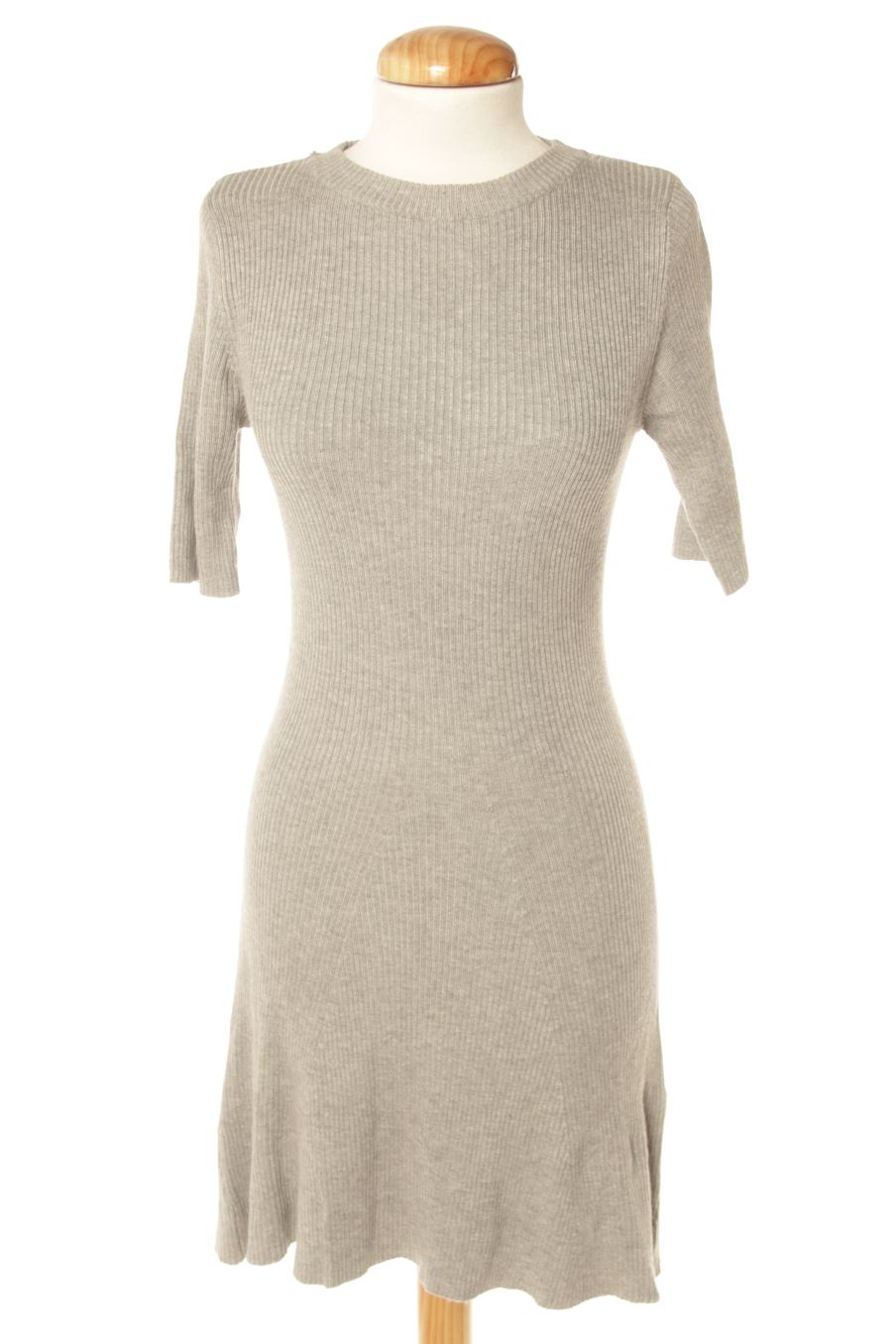 Vestido casual de Bershka de la talla M, de color gris