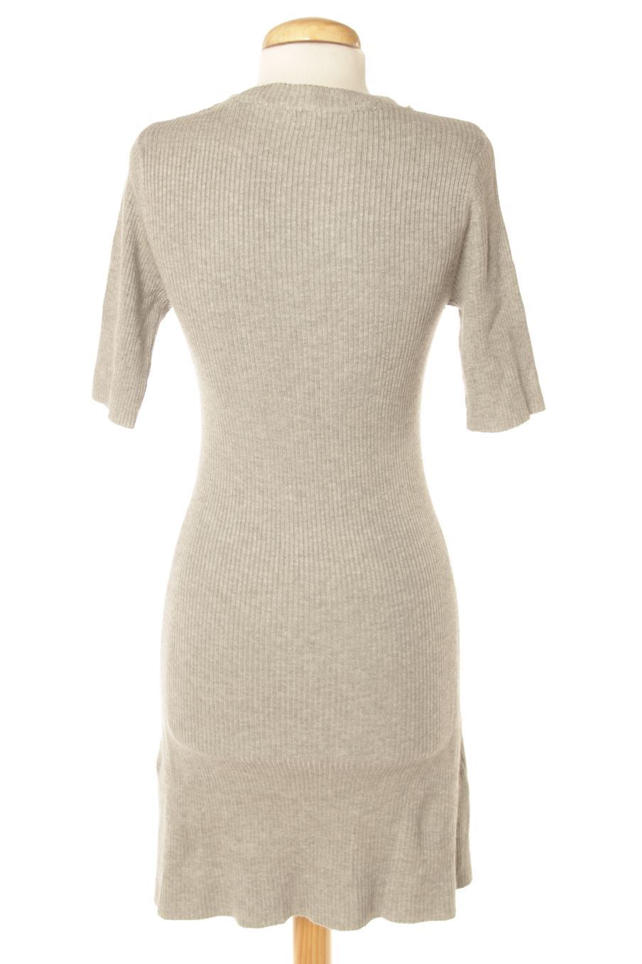 Vestido casual de Bershka de la talla M, de color gris