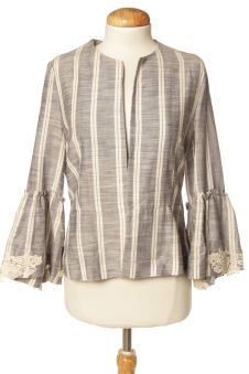 Langärmelige Bluse S Zara