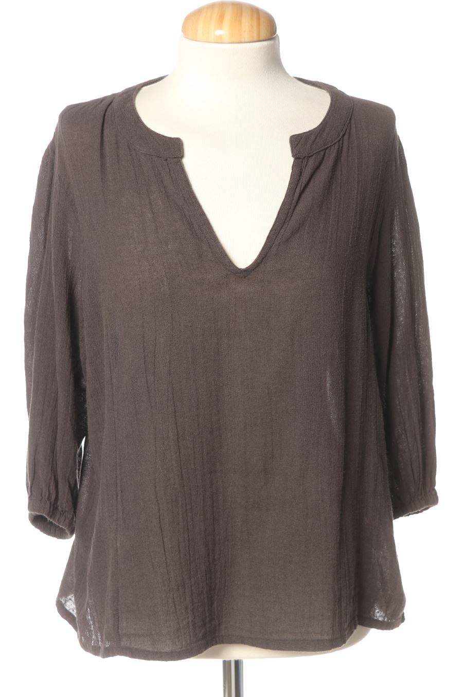 Blouse à manches longues Renatta&go de la taille M, de couleur gris