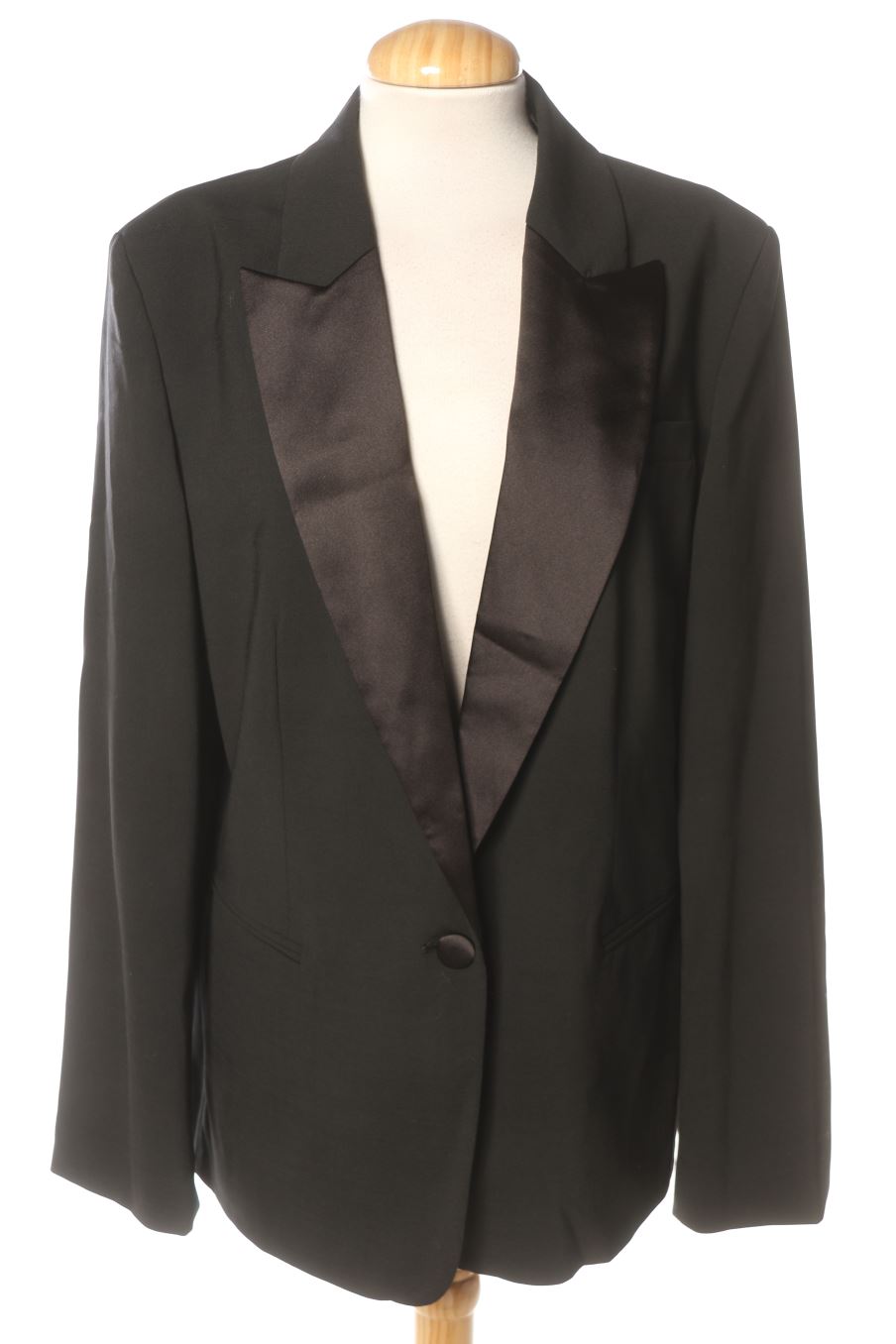 Blazer Zara de la taille XL, de couleur noir