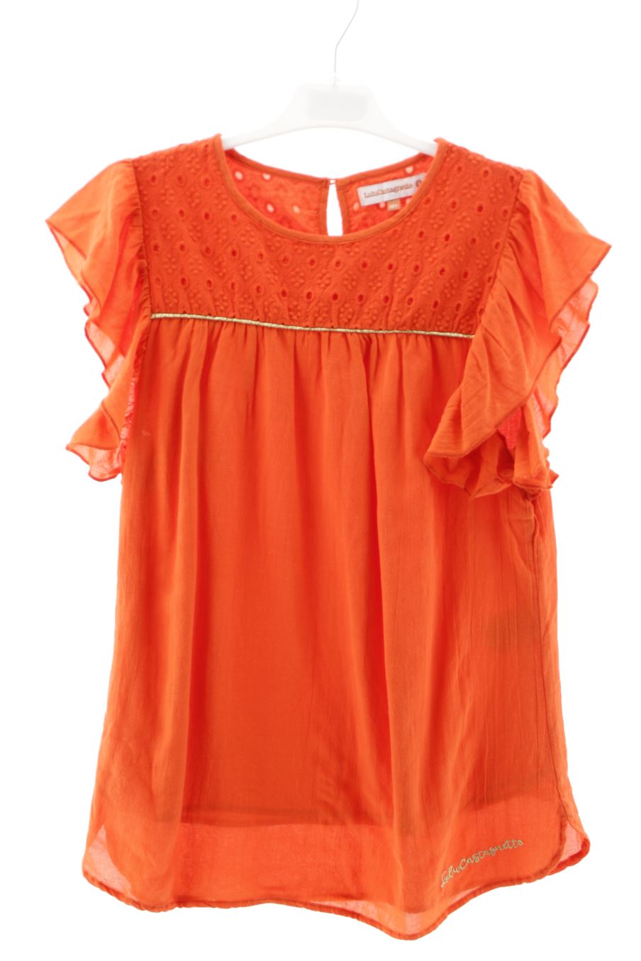 Blouse à manches courtes LuluCastagnette de la taille 14 ans de seconde main