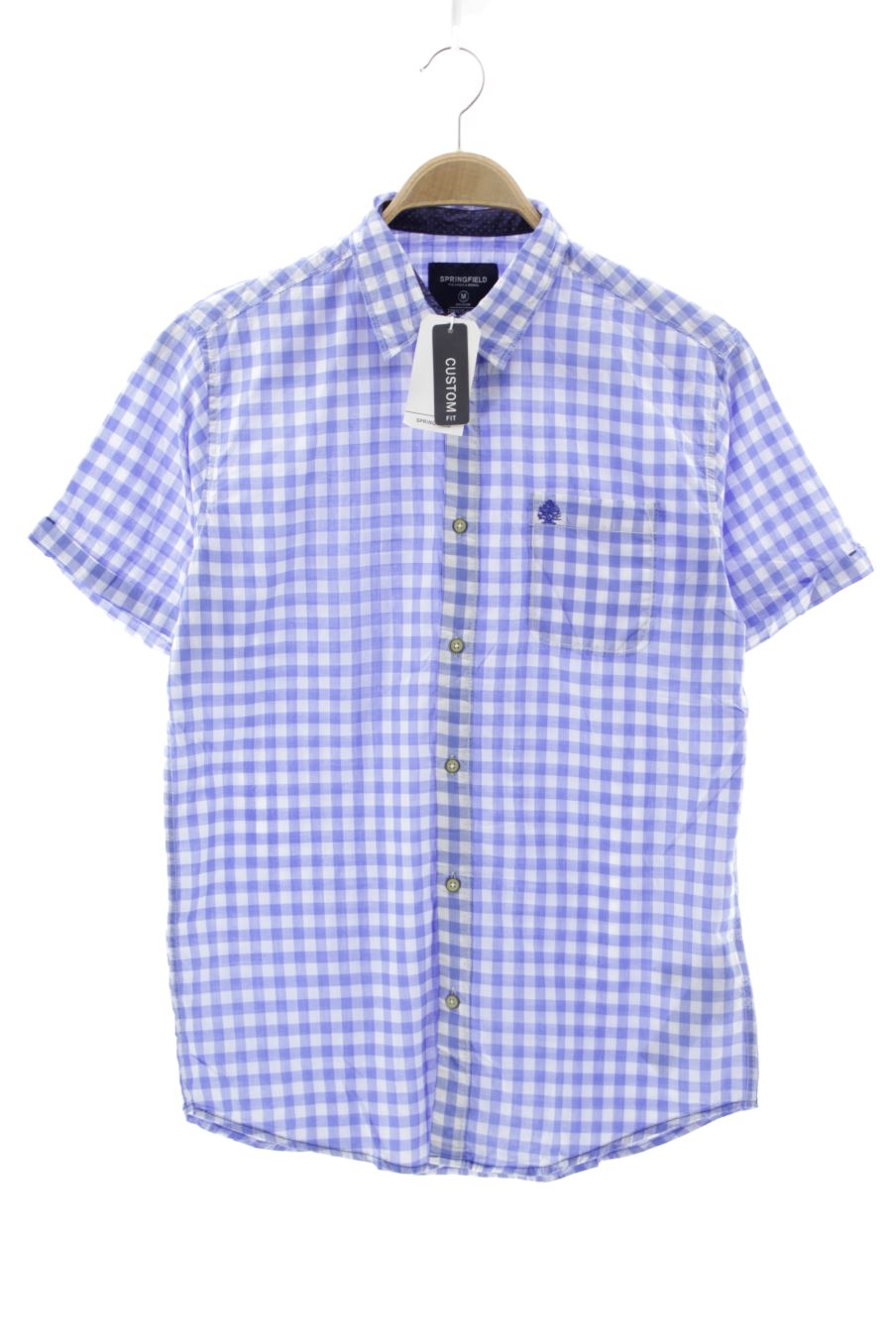 Camisa de manga corta de Springfield de la talla M