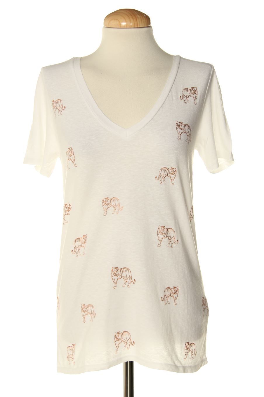 T-shirt Etam de la taille M, de couleur blanc