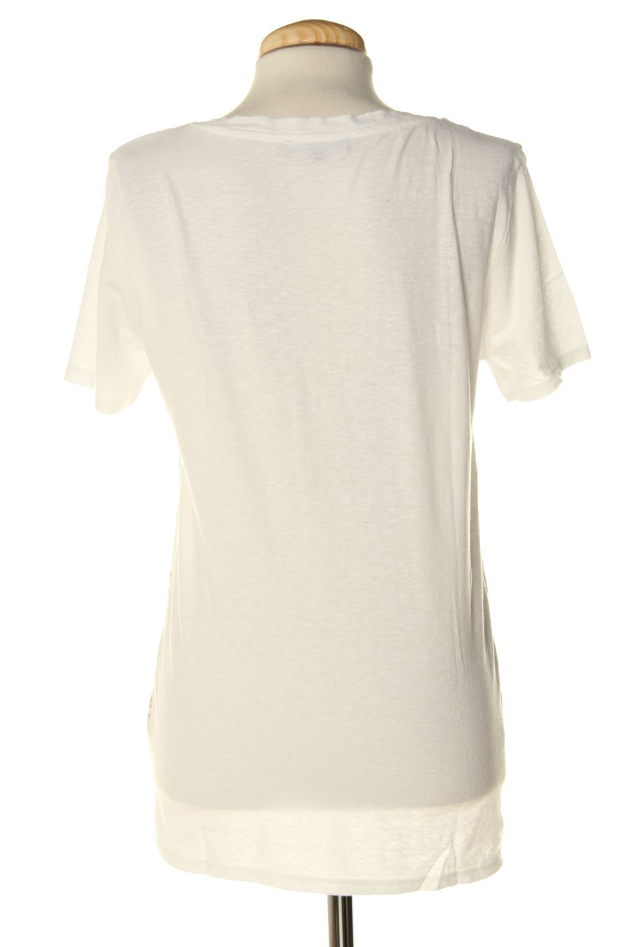 T-shirt Etam de la taille M, de couleur blanc