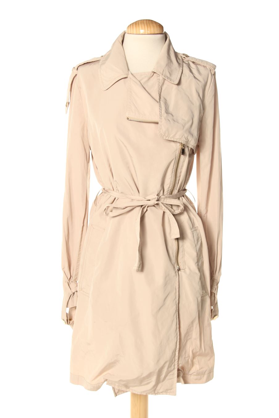 Gabardina de Mango de la talla S, de color beige
