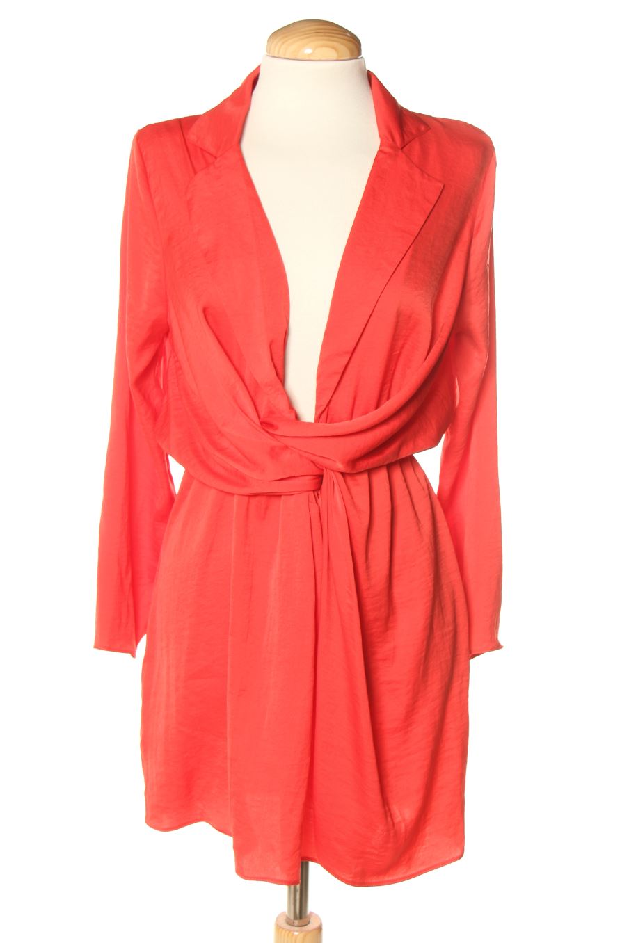 Robe casual MISSGUIDED de la taille 38 de couleur rouge