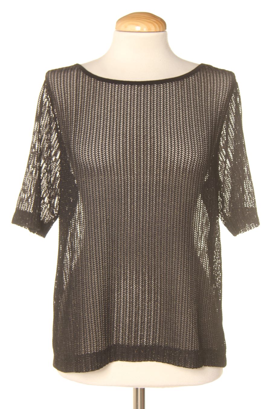 Camiseta de HOT options de la talla S, de color negro