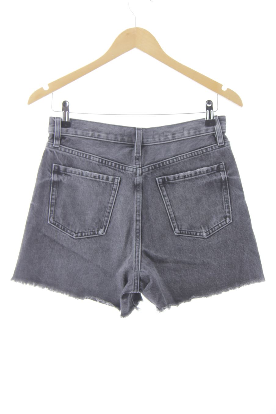 Shorts Mango de la taille 34, de couleur noir de denim
