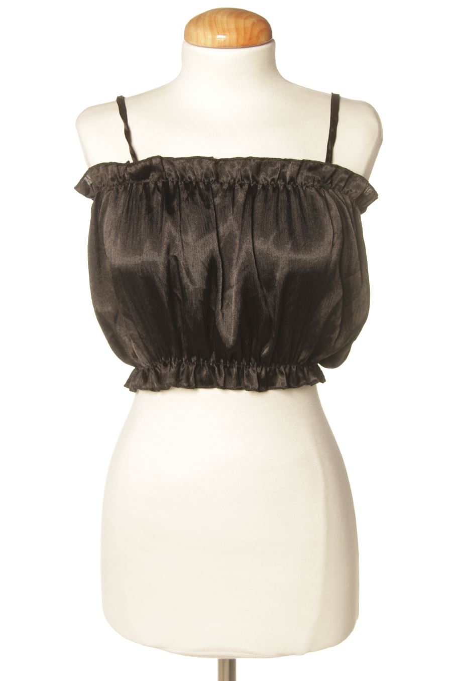 Top de clothes & fashion de la talla S, de color nero