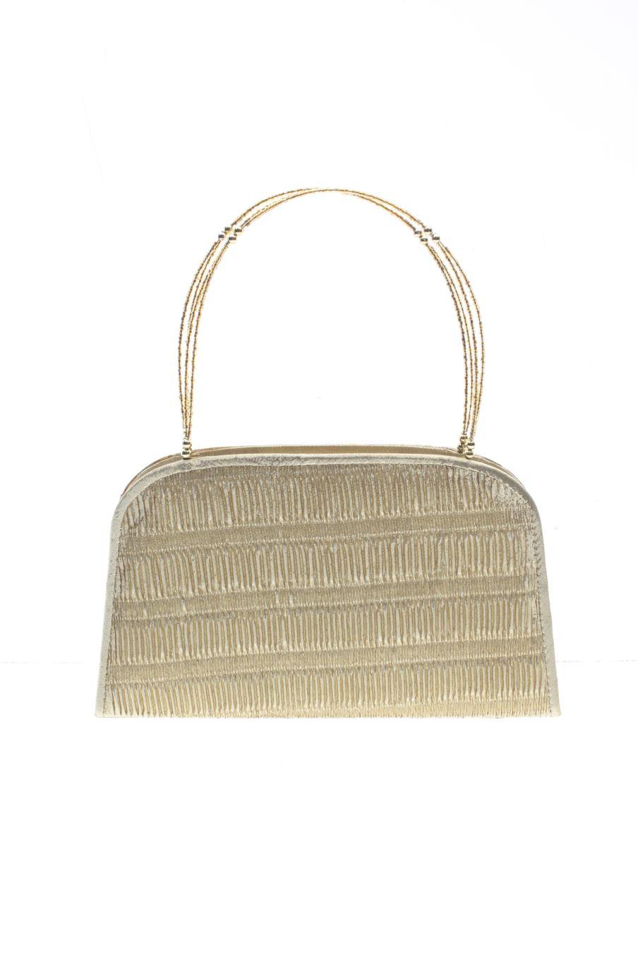 Bolso de Mano Dorado de PERCENTIL