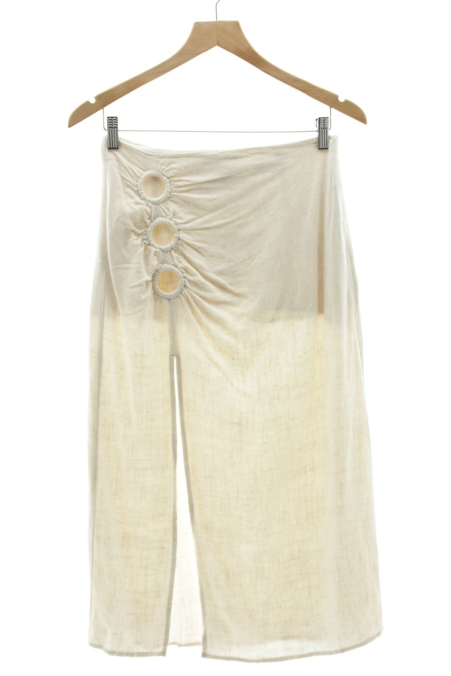 Jupe Stradivarius de la taille 36, de couleur beige