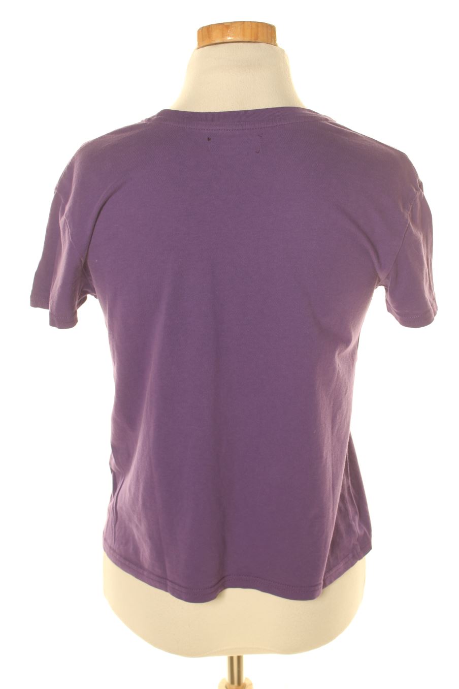 Camiseta de Bershka de la talla S, de color morado