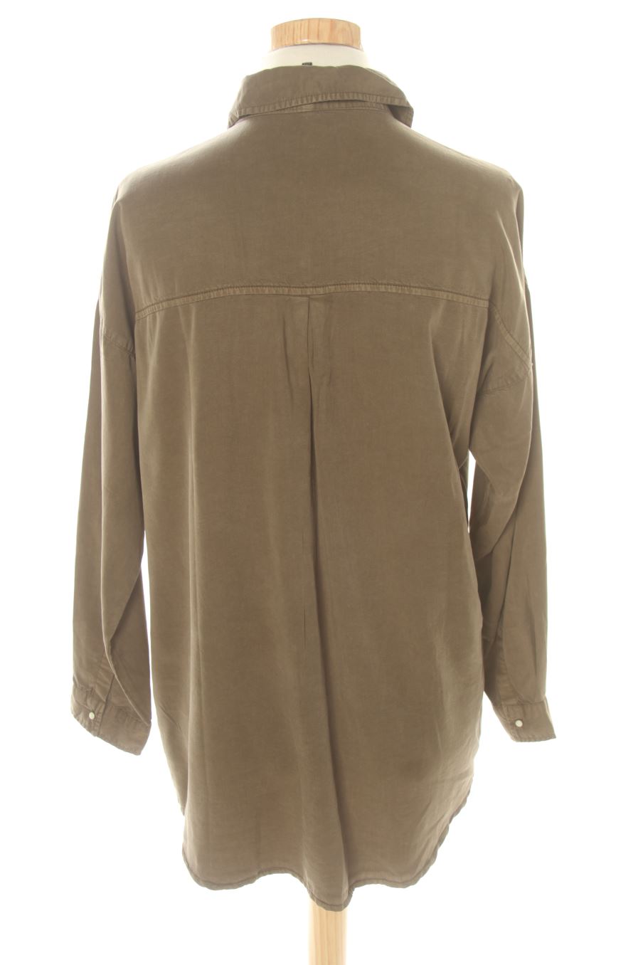 Camisa de Stradivarius de la talla S, de color verde
