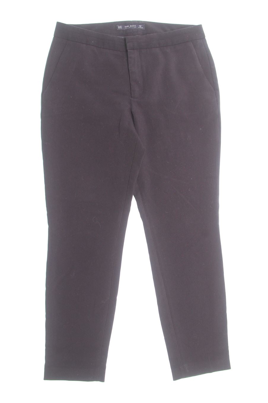 Pantalon Zara de la taille 36, de couleur noir