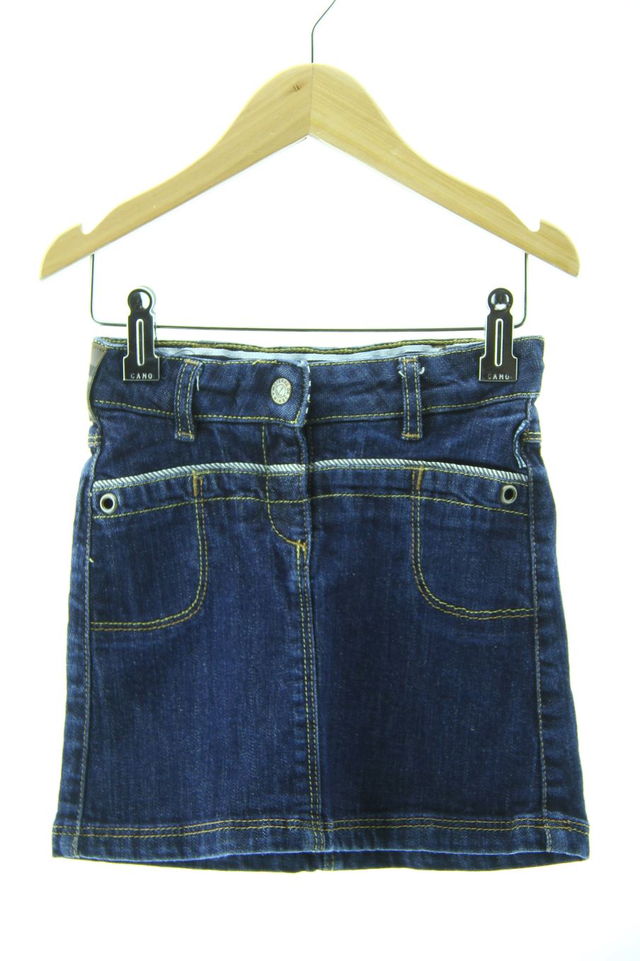 Jupe Terre de Marins de la taille 5 ans de denim de seconde main