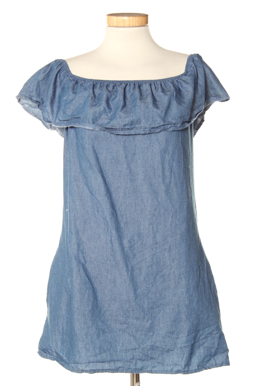 Vestido casual de PERCENTIL de la talla S, de color azul de ropa vaquera