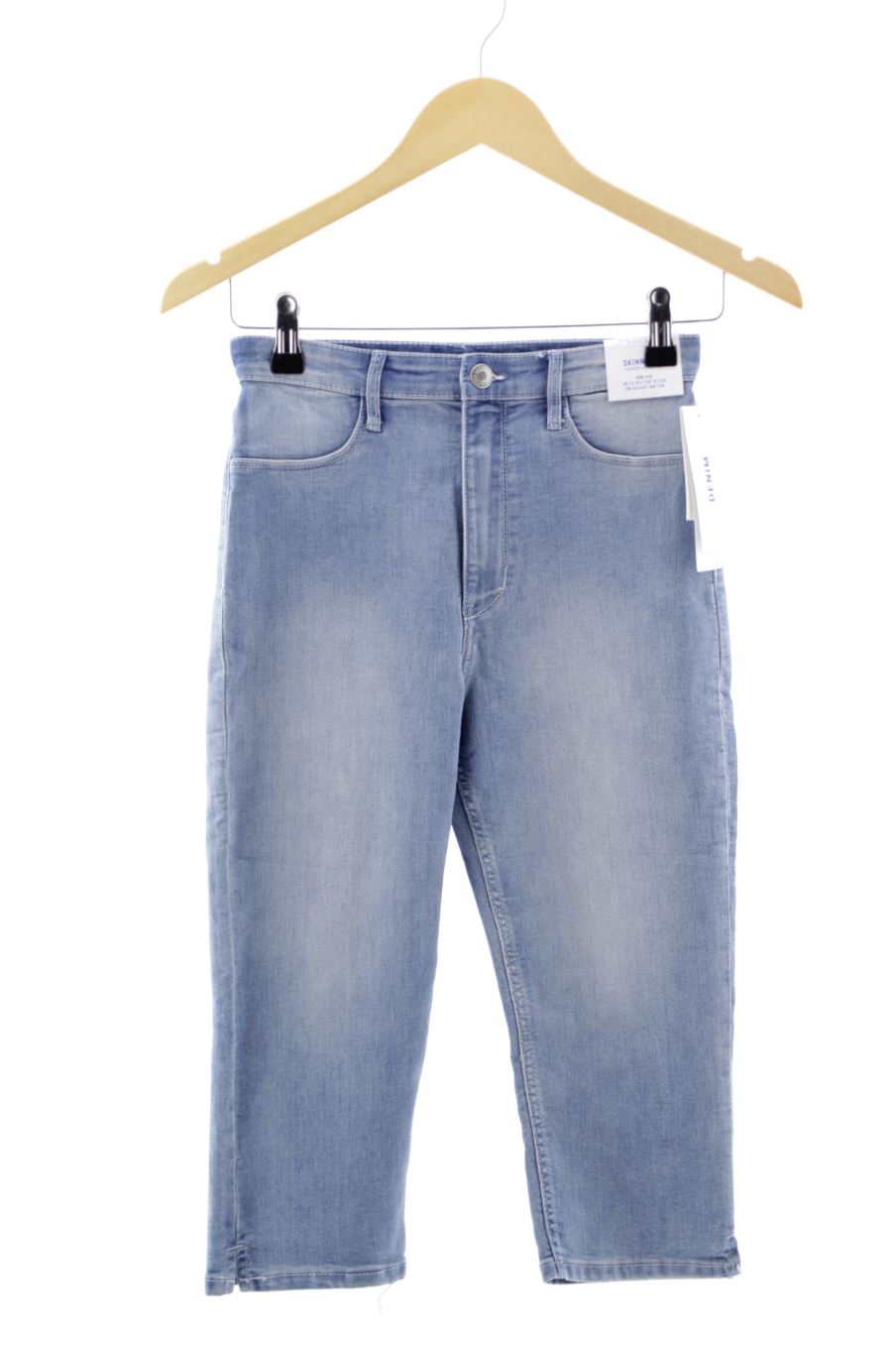 Vaquero corto de H&M de la talla 12 años de denim con etiqueta