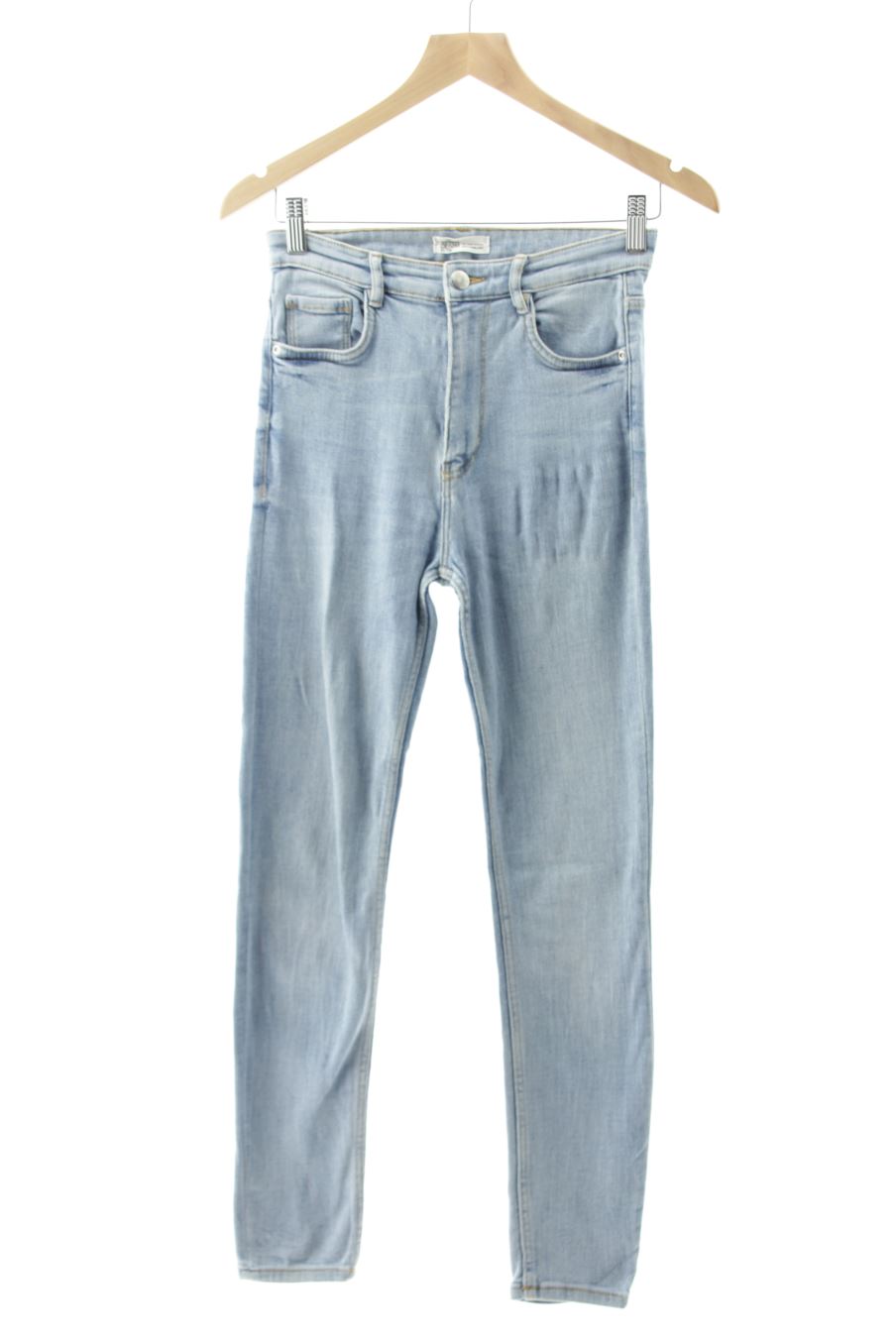 Jeans Trafaluc de la taille 38, de couleur bleu de denim