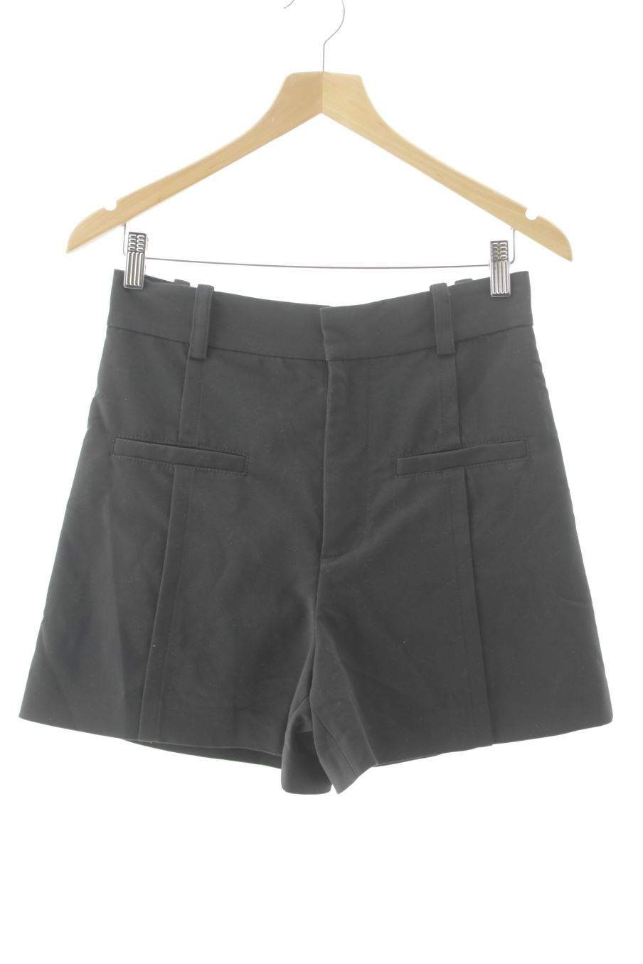 Shorts Zara de la taille S, de couleur noir