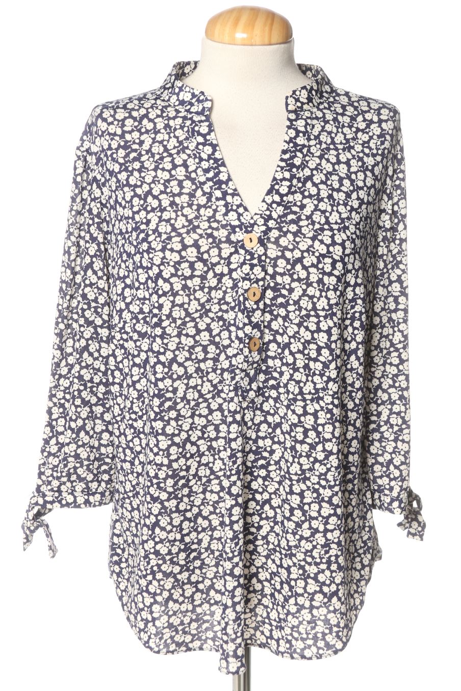 Blouse à manches longues Pilar prieto de la taille M, de couleur fleurs