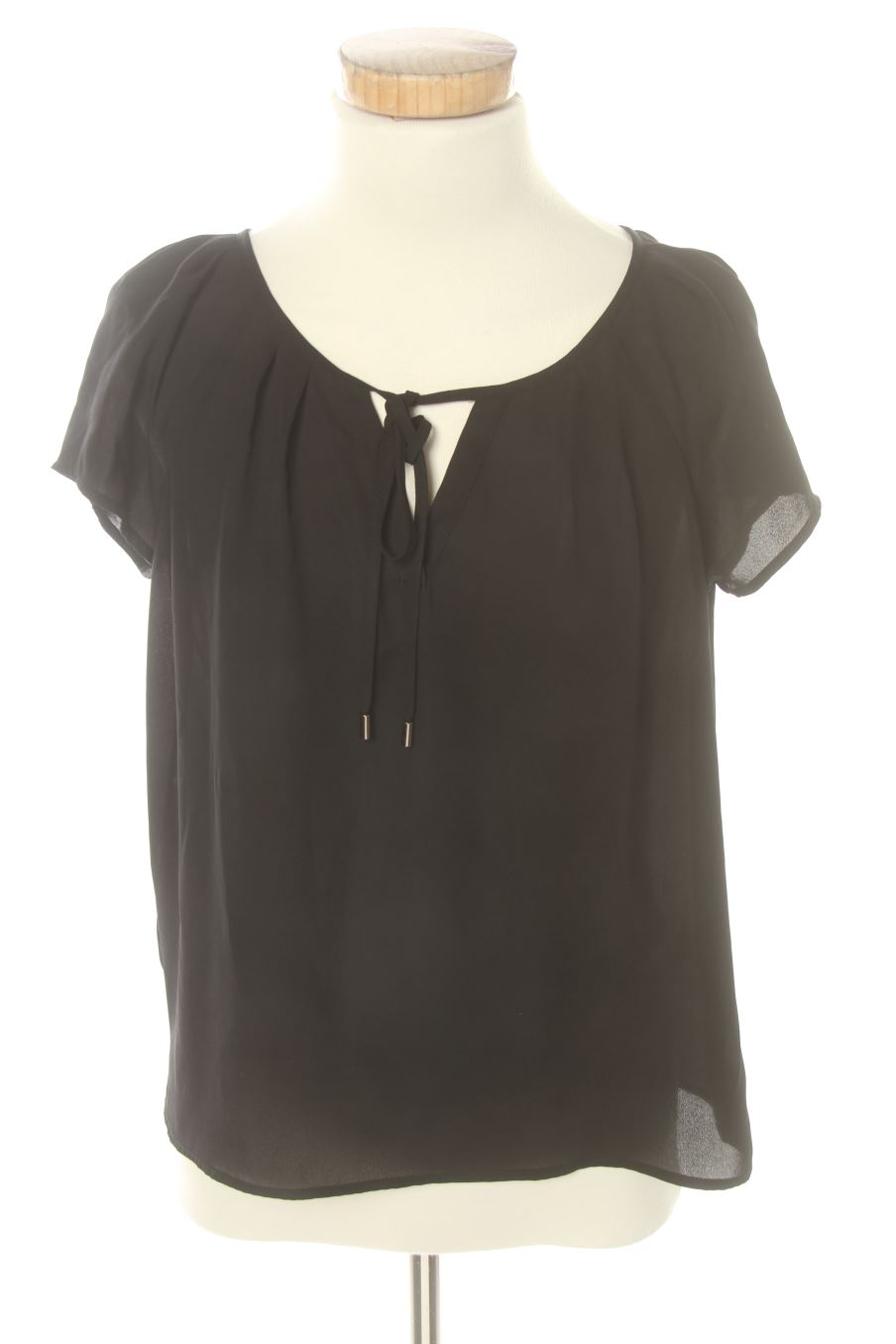 Blusa de manga corta de H&M de la talla 36, de color negro