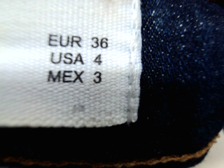 Vaqueros de Mango de la talla 36, de color azul de ropa vaquera