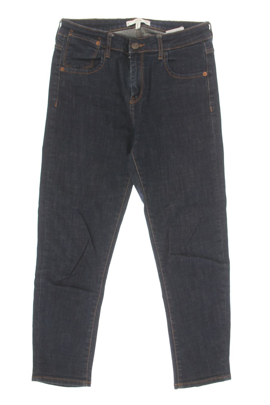 Vaqueros de Mango de la talla 36, de color azul de ropa vaquera