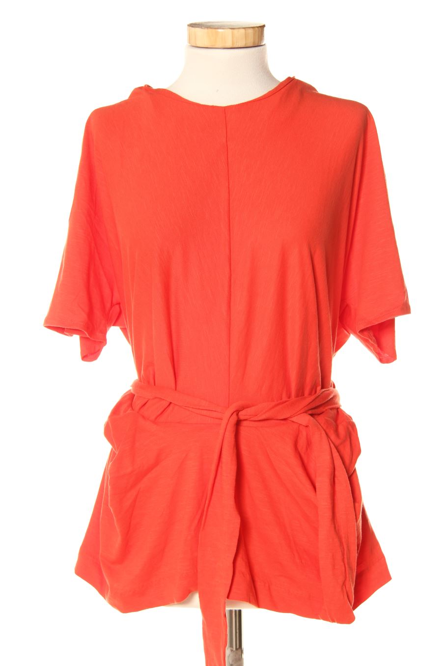 Blusa de manga corta de BIMBA Y LOLA de la talla L, de color rojo