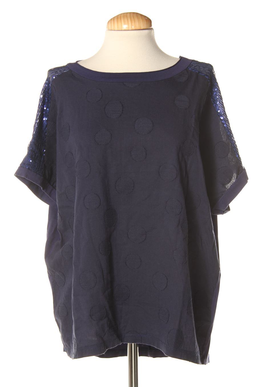 Camiseta de Bluoltre de la talla 42, de color azul marino