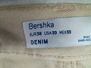 Pantalon corto de Bershka de la talla 38