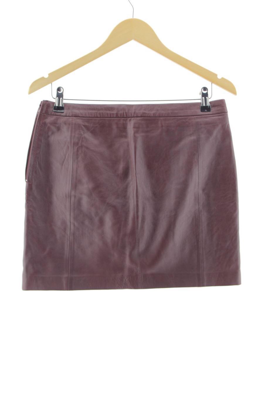 Jupe en daim bordeaux new arrivals