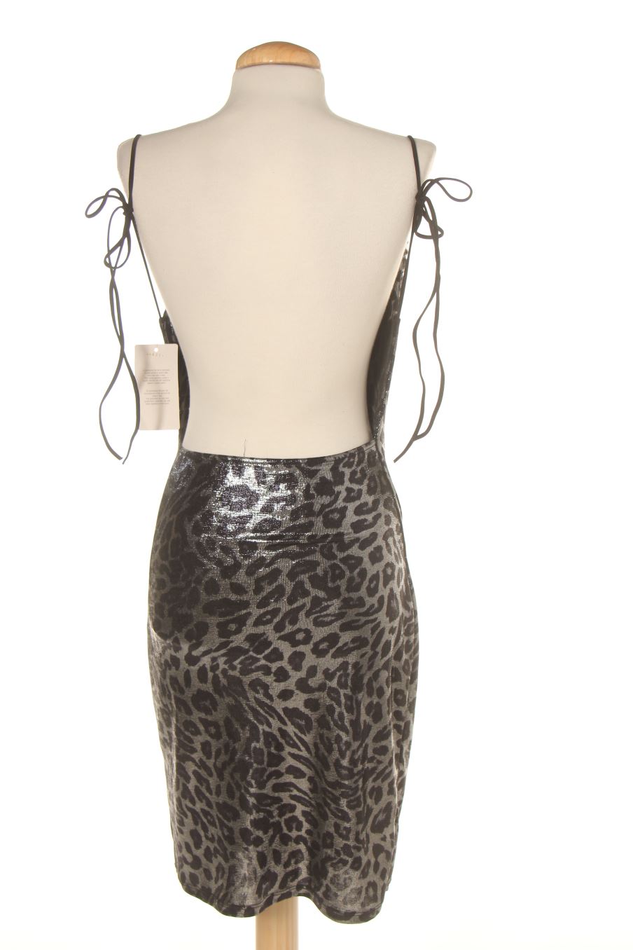 Robe casual New collection de la taille XS, de couleur animal print de synthétique