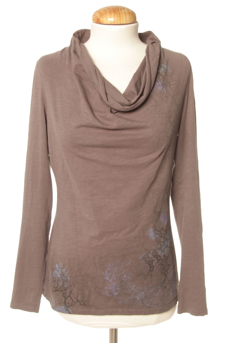 Langärmelige Bluse von Esprit Größe S, Farbe Grau, für