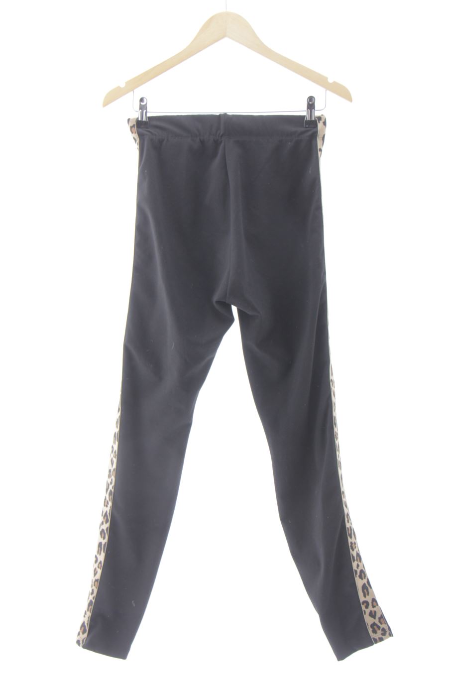 Pantalon Casual Amisu de la taille L, de couleur noir