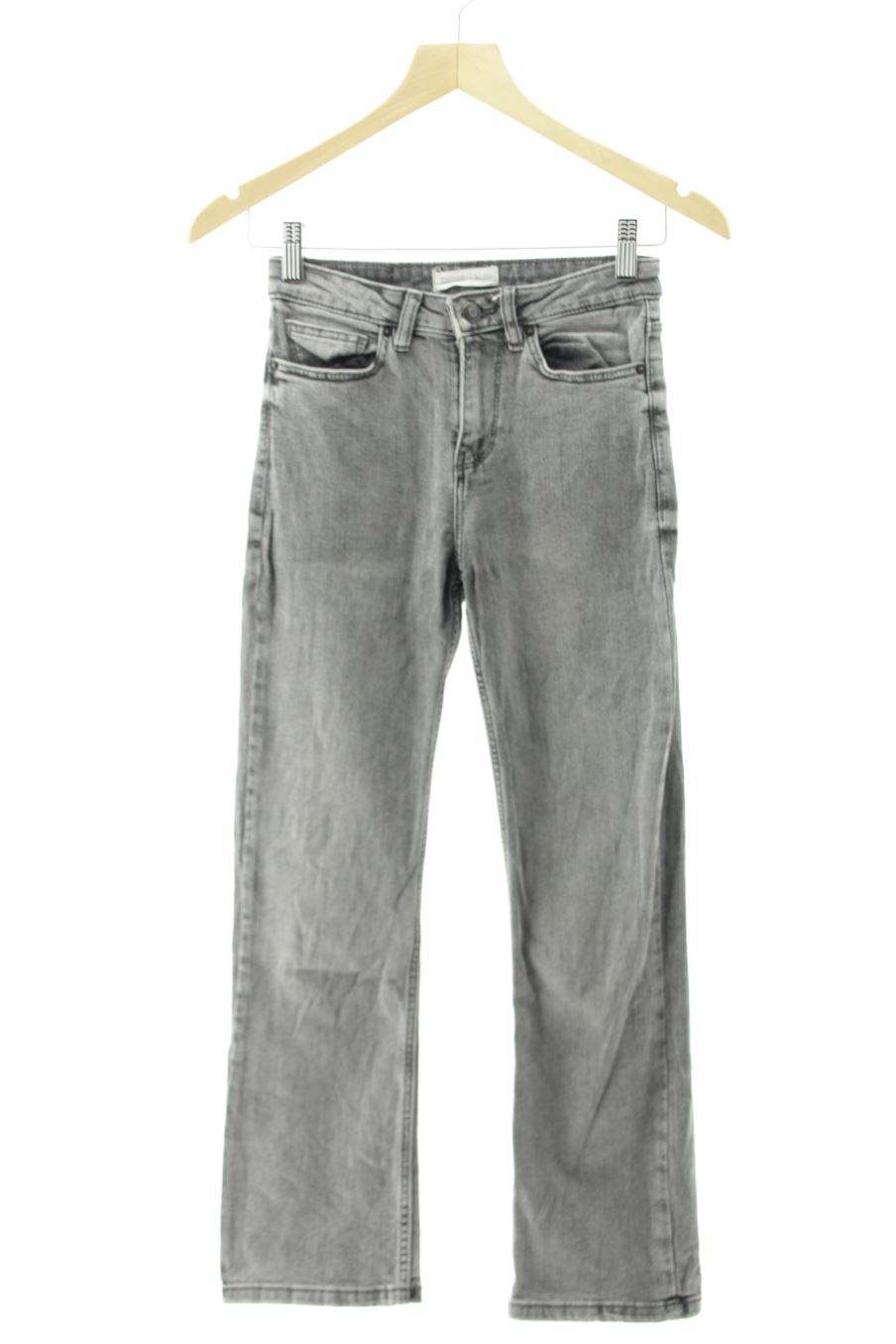 Jeans Springfield de la taille 34, de couleur gris de denim